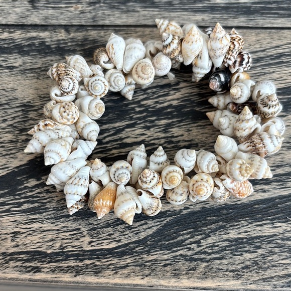 Shell Bracelet with Natural Tones - Picture 1 of 3